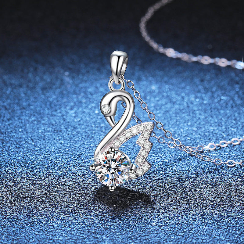 Solitaire Moissanite Necklace