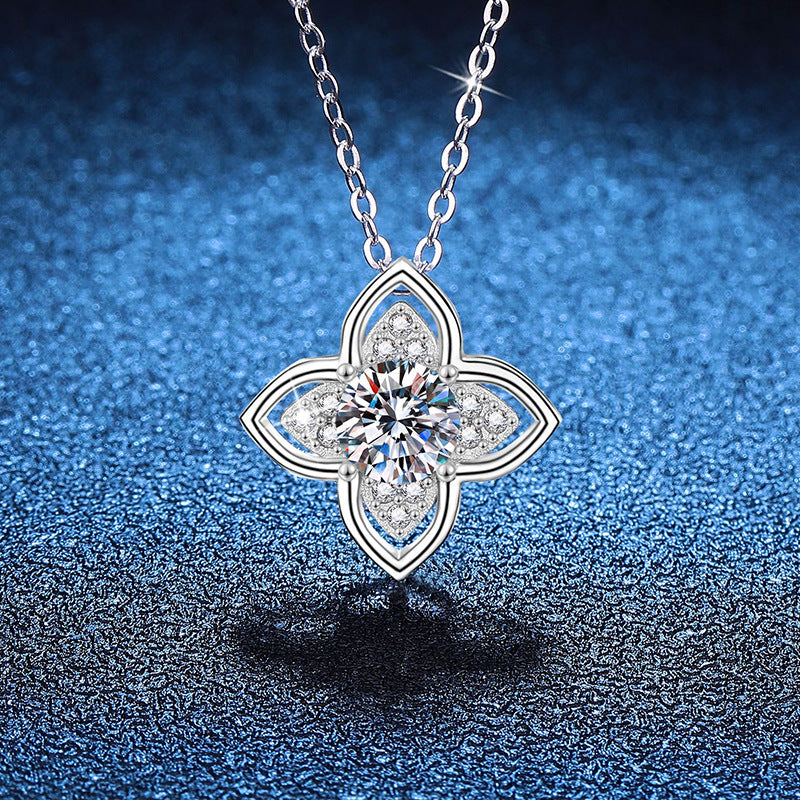 diamond moissanite necklace