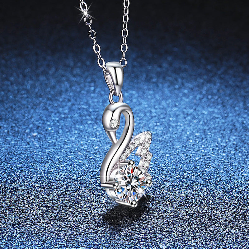 Solitaire Moissanite Necklace