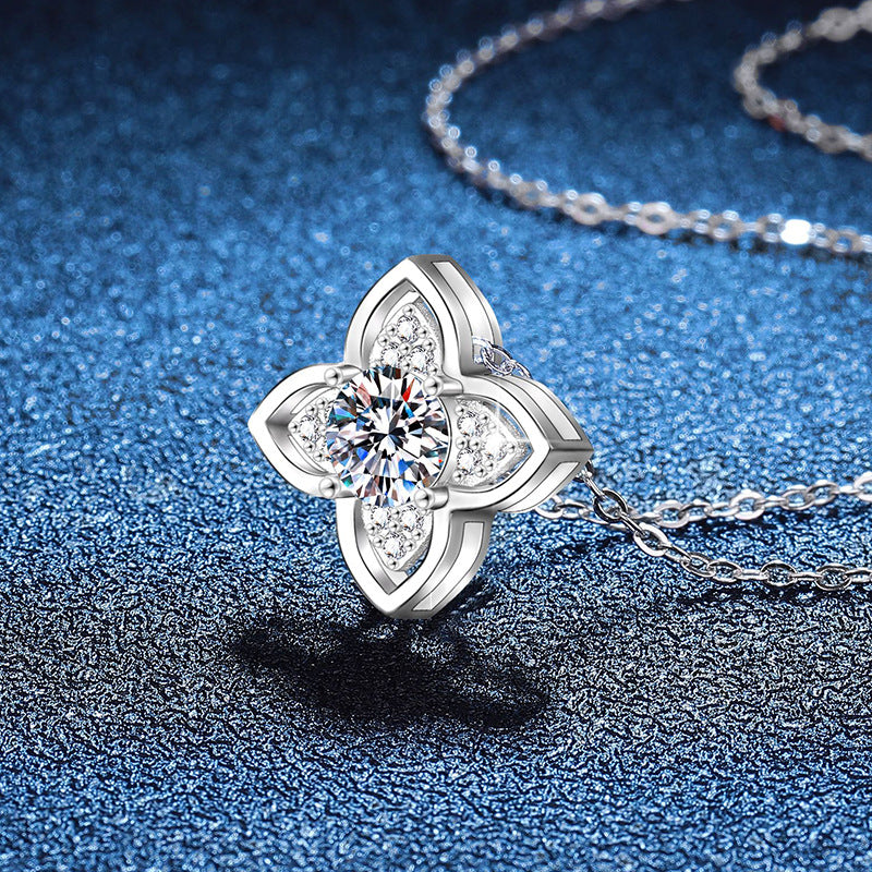 diamond moissanite necklace