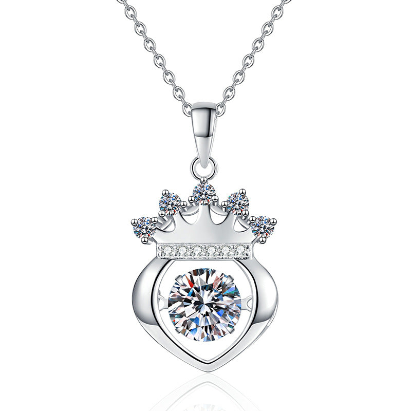 Dancing Moissanite Necklace – Lucenta