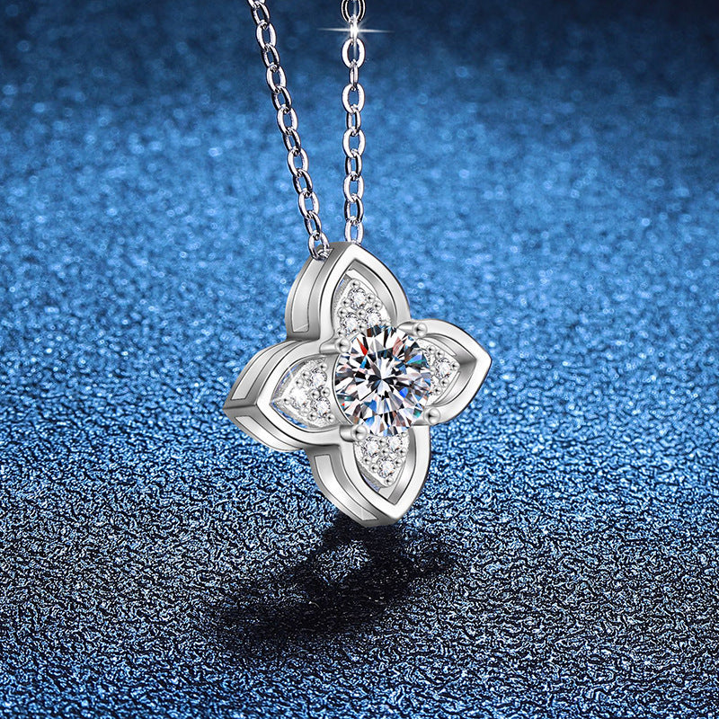 diamond moissanite necklace