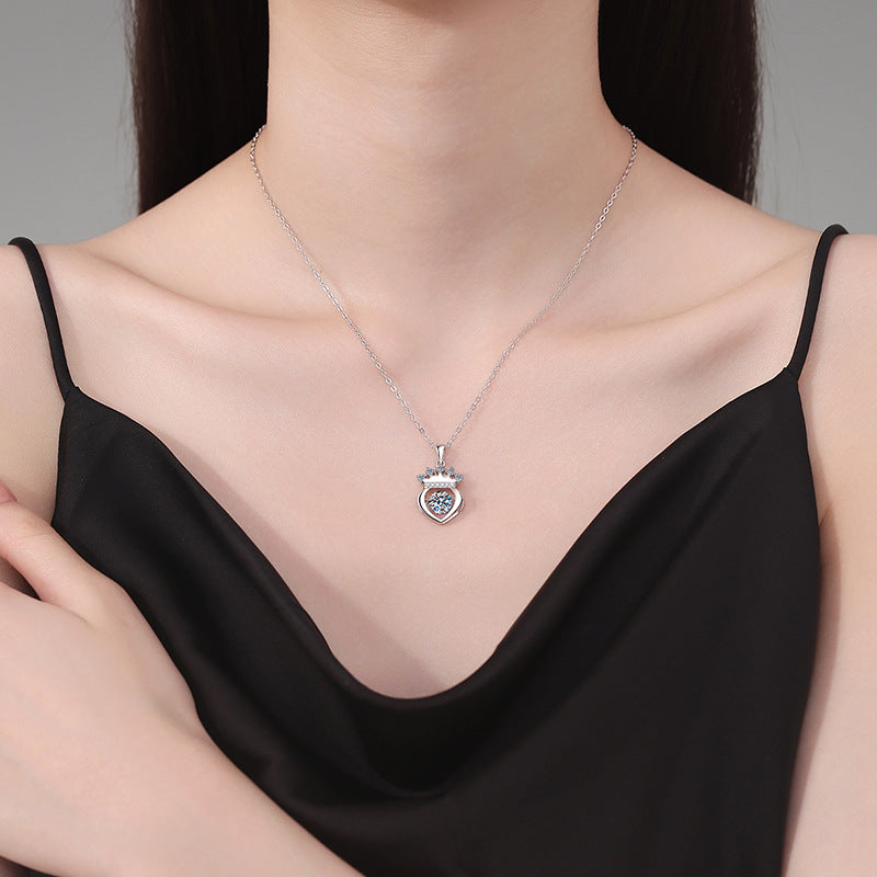 Dancing Moissanite Necklace