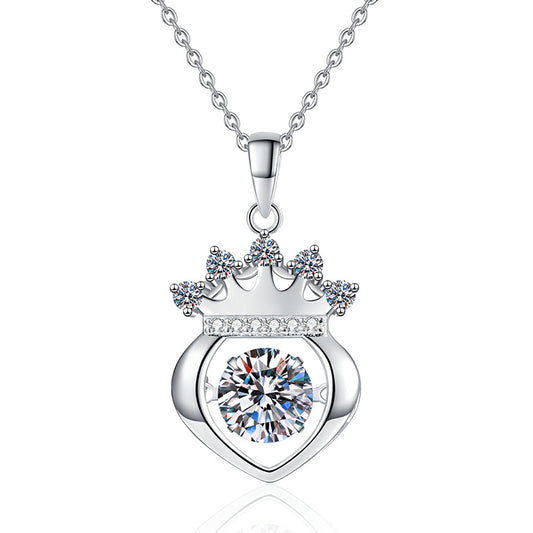 Dancing Moissanite Necklace