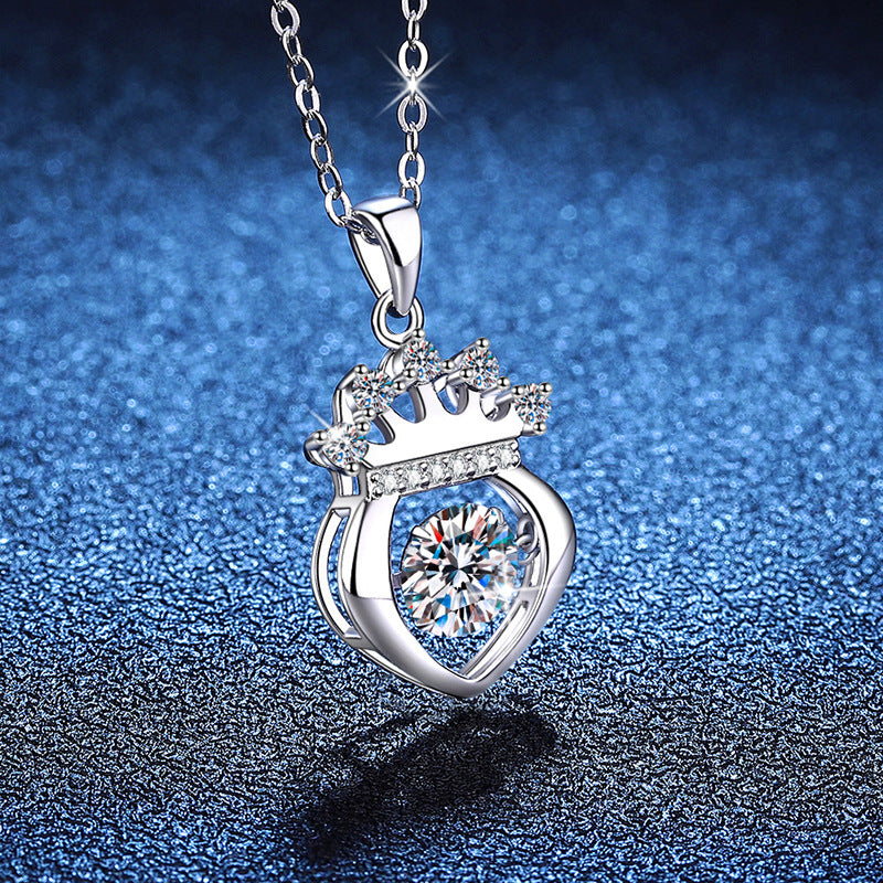 Dancing Moissanite Necklace