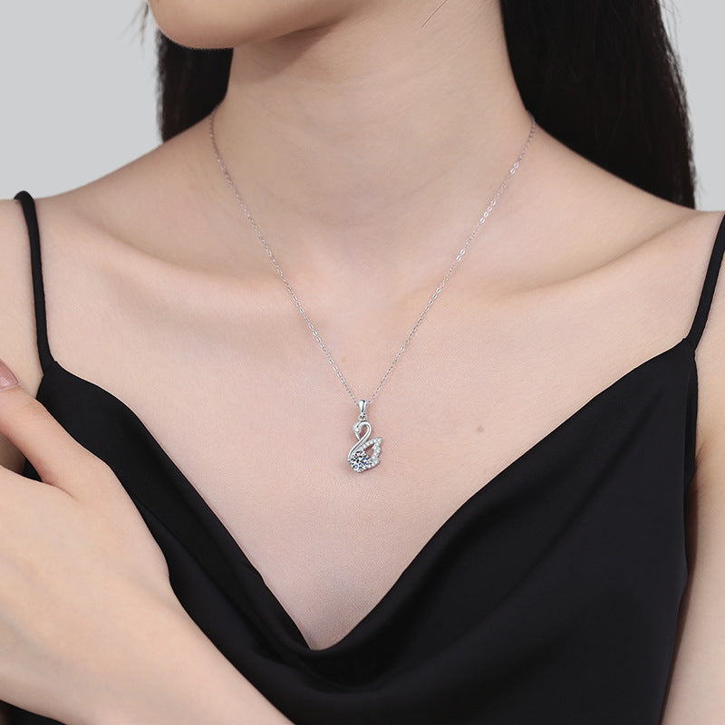 Solitaire Moissanite Necklace